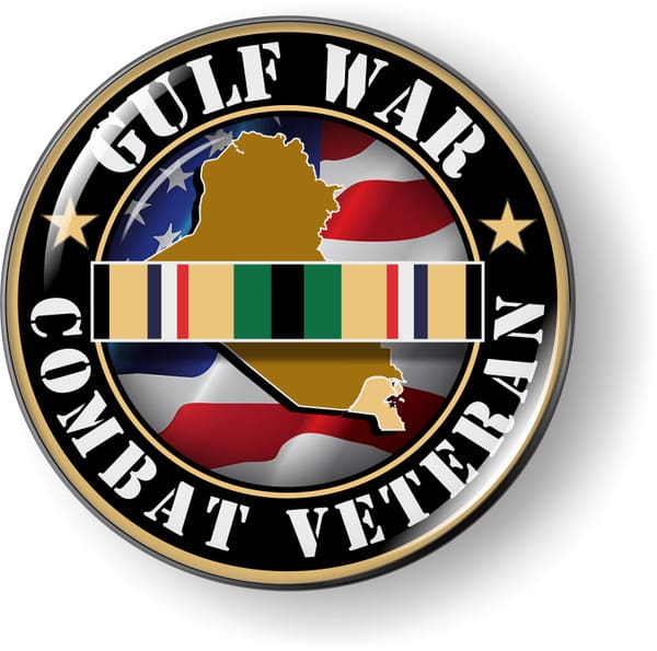 Gulf War Combat Veteran Emblem